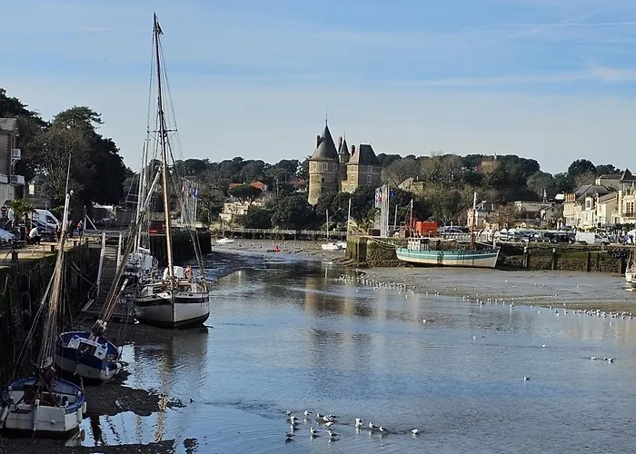 Сasa de vacaciones Maison Typique, Centre-ville, Jardin Haute Pornic