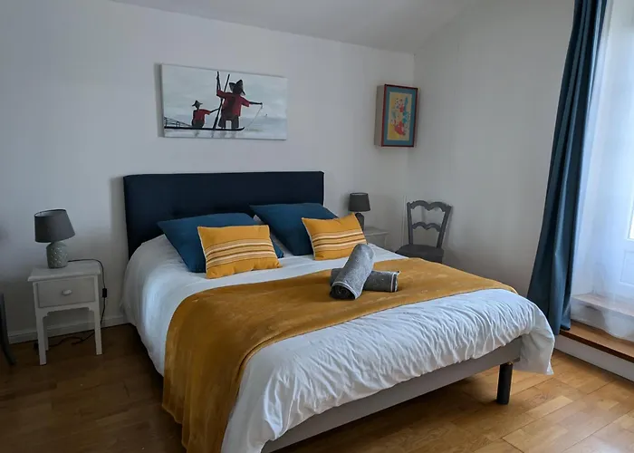 Сasa de vacaciones Maison Typique, Centre-ville, Jardin Haute Pornic