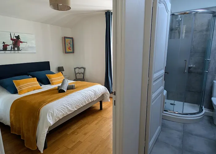 Сasa de vacaciones Maison Typique, Centre-ville, Jardin Haute